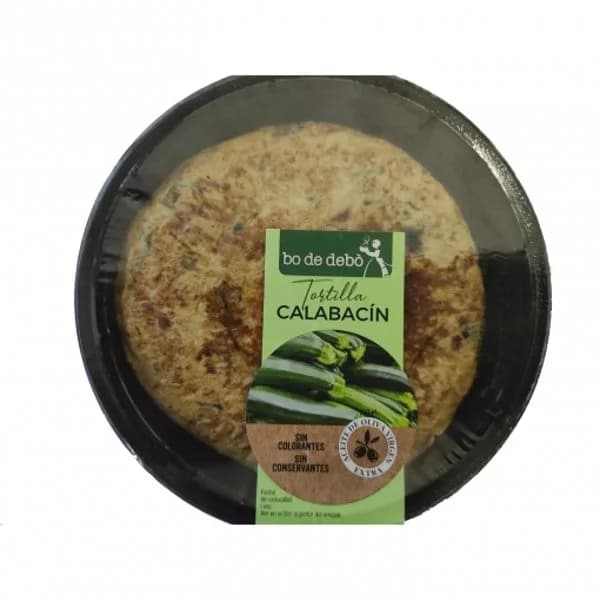 Tortilla de calabacín Bo de Debó 335 g. - 0.33 kg - Imagen del producto en Findit