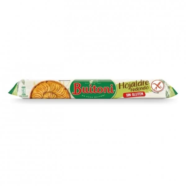 Masa hojaldre Buitoni sin gluten 280 g. - 1 ud - Imagen del producto en Findit