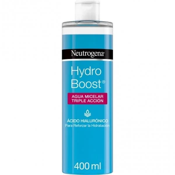 Agua micelar triple acción con ácido hialurónico Hydro Boost Neutrogena 400 ml. - 0.4 l - Imagen del producto en Findit
