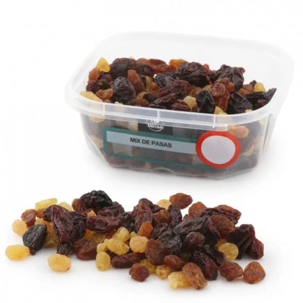 Mix pasas Carrefour El Mercado tarrina de 250 g - 0.25 kg - Imagen del producto en Findit