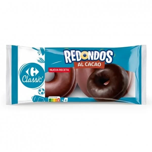 Berlinas al cacao Classic' Carrefour 180 g. - 0.18 kg - Imagen del producto en Findit