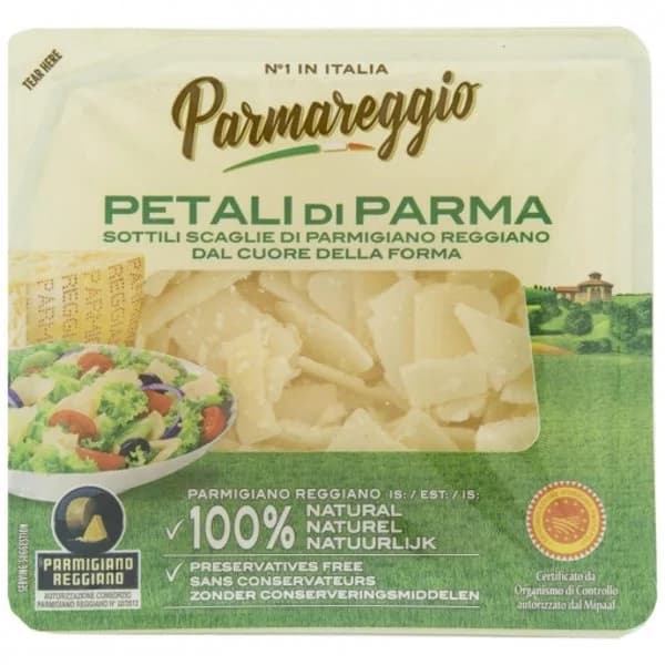 Queso parmesano reggiano en pétalos D.O.P. Parmareggio 80 g - 1 ud - Imagen del producto en Findit