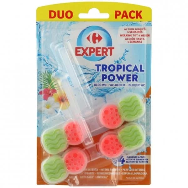 Colgante WC tropical power Carrefour Expert 2 ud. - 2 ud - Imagen del producto en Findit