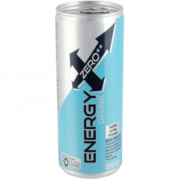 Energy drink Zero Bebida Energética Carrefour lata 25 cl. - 0.25 l - Imagen del producto en Findit