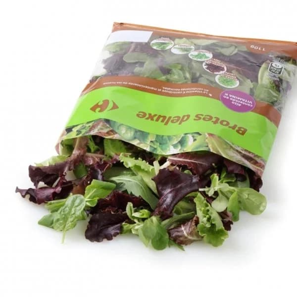 Ensalada brotes deluxe Carrefour El Mercado 110 g - 0.11 kg - Imagen del producto en Findit