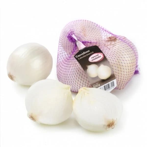 Cebolla blanca Carrefour 500 g - 0.5 kg - Imagen del producto en Findit