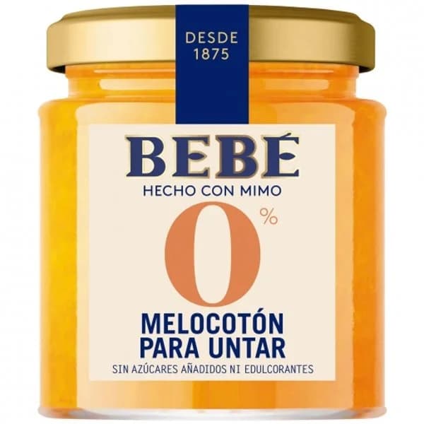 Melocotón para untar 0% azúcar añadido Bebé 230 g. - 0.23 kg - Imagen del producto en Findit