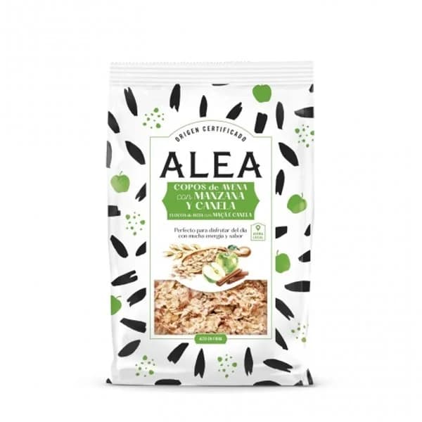 Copos de avena con manzana y canela 500 g. - 0.43 kg - Imagen del producto en Findit