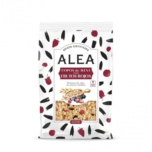 Copos de avena con frutos rojos Alea 500 g. - 0.5 kg - Imagen del producto en Findit