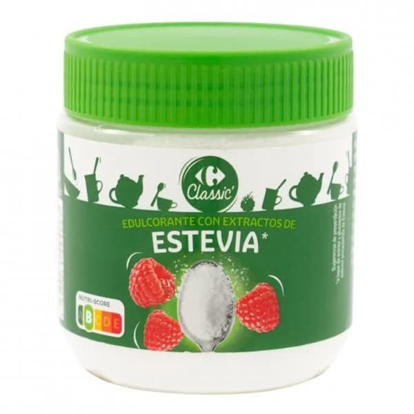 Edulcorante con extractos de stevia Carrefour Classic 200 g. - 0.2 kg - Imagen del producto en Findit