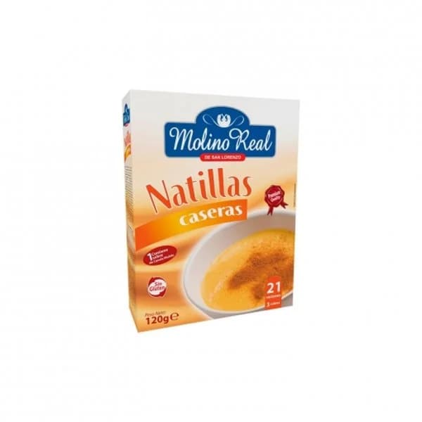Preparado para natillas Molino Real sin gluten 150 g. - 0.15 kg - Imagen del producto en Findit