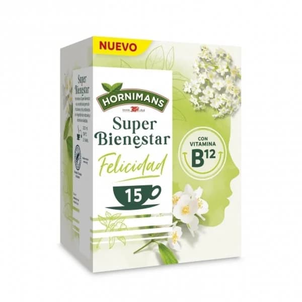 Té Felicidad en bolsitas Hornimans 15 ud. - 0.02 kg - Imagen del producto en Findit