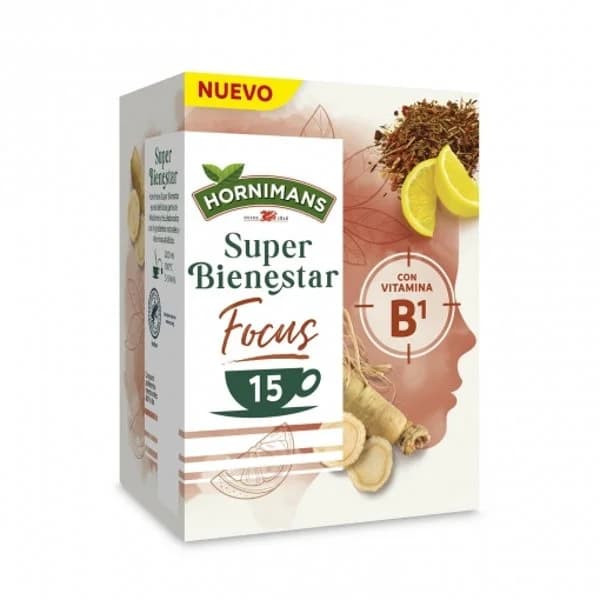 Infusión Focus en bolsitas Hornimans 15 ud. - 0.02 kg - Imagen del producto en Findit