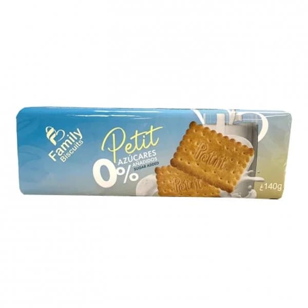 Galletas Petit 0% sin Azúcar + 35% - 0.14 kg - Imagen del producto en Findit
