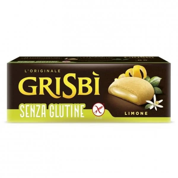 Galletas rellenas de crema de limón Grisbi sin gluten 150 g. - 0.15 kg - Imagen del producto en Findit