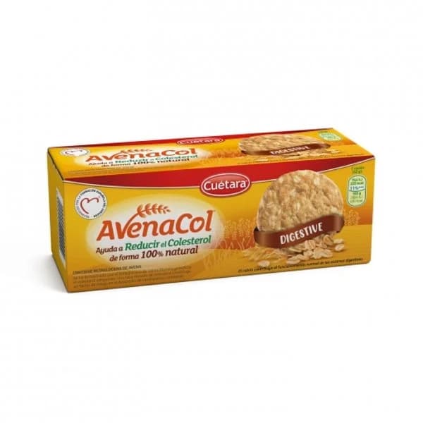 Galletas de avena Digestive Avenacol Cuétara 225 g. - 1 ud - Imagen del producto en Findit