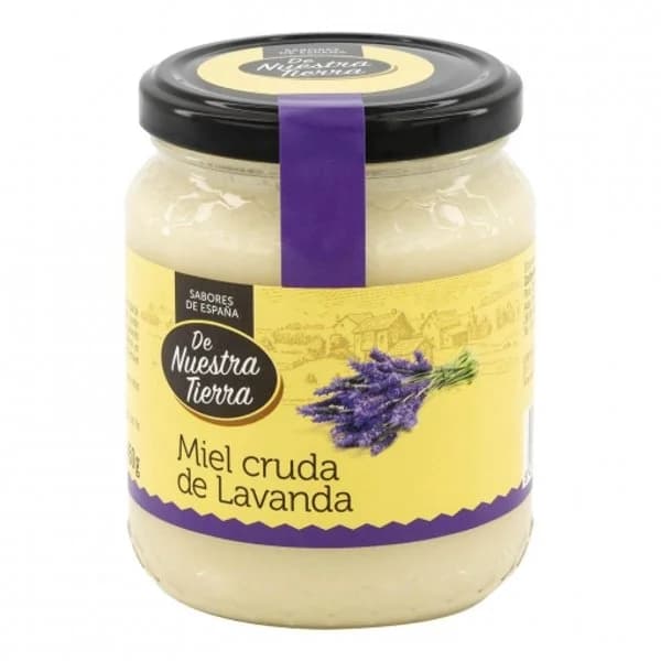 Miel cruda de lavanda De Nuestra Tierra 450 g. - 0.45 kg - Imagen del producto en Findit