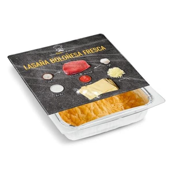 Lasaña boloñesa fresca Al Punto Dia bandeja 800 g - 0.8 ud - Imagen del producto en Findit