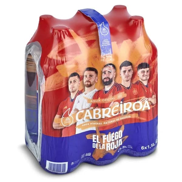 Agua mineral natural Cabreiroá pack 6 x 1.5 l - 8.94 l - Imagen del producto en Findit