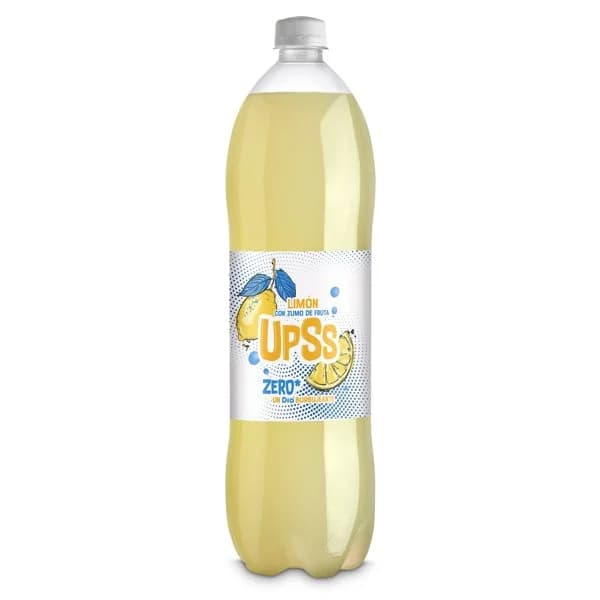 Refresco de limón 6% zumo con gas zero Upss Dia botella 1.5 l - 1.5 l - Imagen del producto en Findit