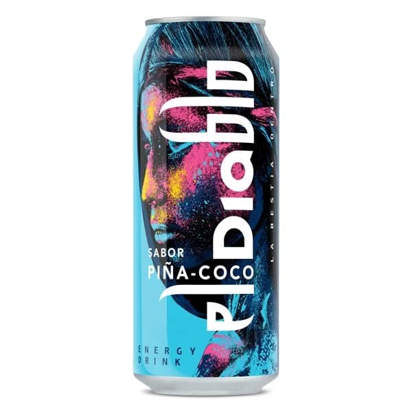 Bebida energética sabor piña y coco El diablo de Dia lata 500 ml - 0.5 l - Imagen del producto en Findit