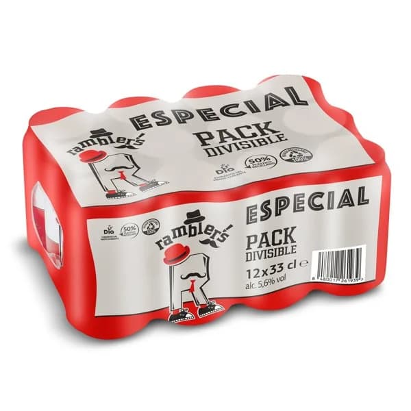 Cerveza especial Ramblers de Dia pack 12 x 33 cl - 3.96 l - Imagen del producto en Findit