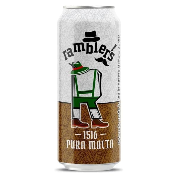 Cerveza pura malta 1516 Ramblers de Dia lata 50 cl - 0.5 l - Imagen del producto en Findit