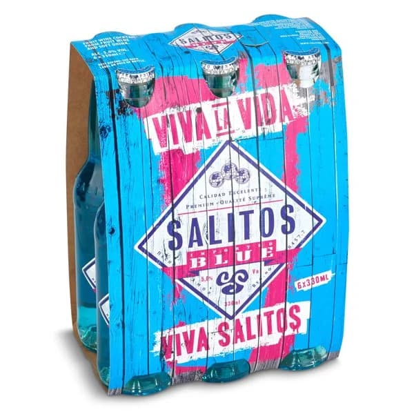 Cerveza especial blue Salitos pack 6 x 33 cl - 1 ud - Imagen del producto en Findit