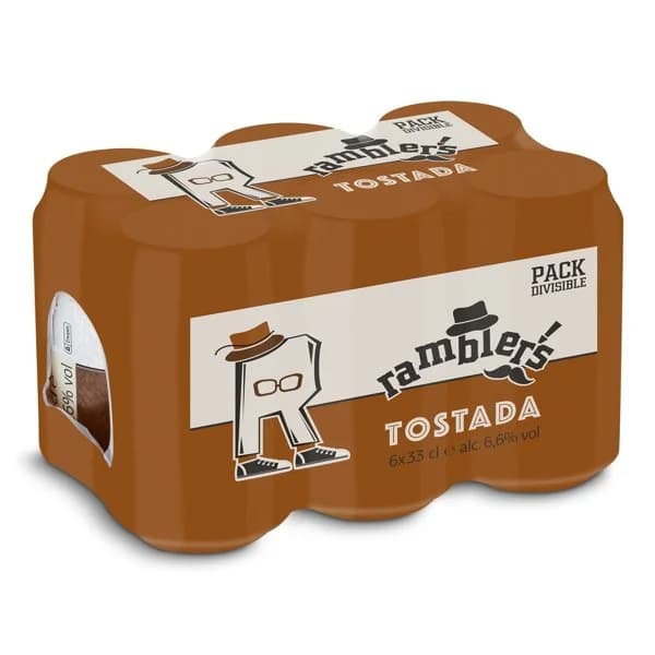 Cerveza tostada Ramblers de Dia pack 6 x 33 cl - 1.97 l - Imagen del producto en Findit