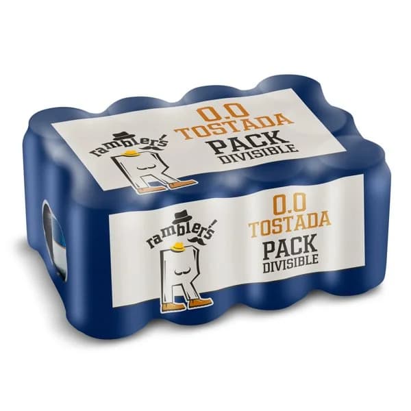 Cerveza tostada 0,0% alcohol Ramblers de Dia pack 12 x 33 cl - 3.97 l - Imagen del producto en Findit