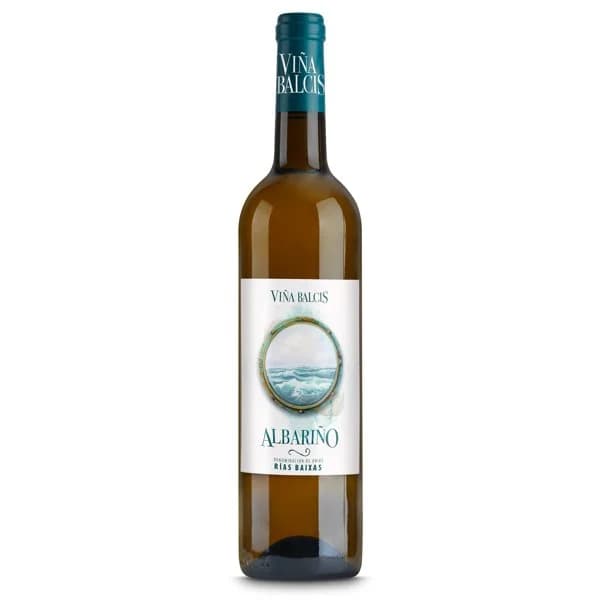 Vino blanco albariño D.O. rías baixas Viña Balcis botella 75 cl - 0.75 l - Imagen del producto en Findit
