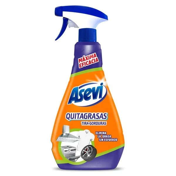 Quitagrasas Asevi spray 750 ml - 0.75 l - Imagen del producto en Findit