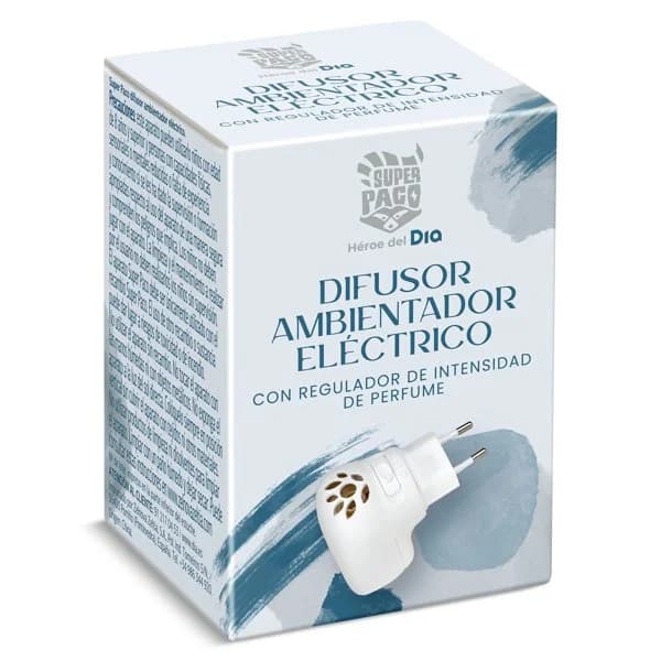 Ambientador eléctrico difusor  Super Paco de Dia caja 1 unidad - 1 ud - Imagen del producto en Findit