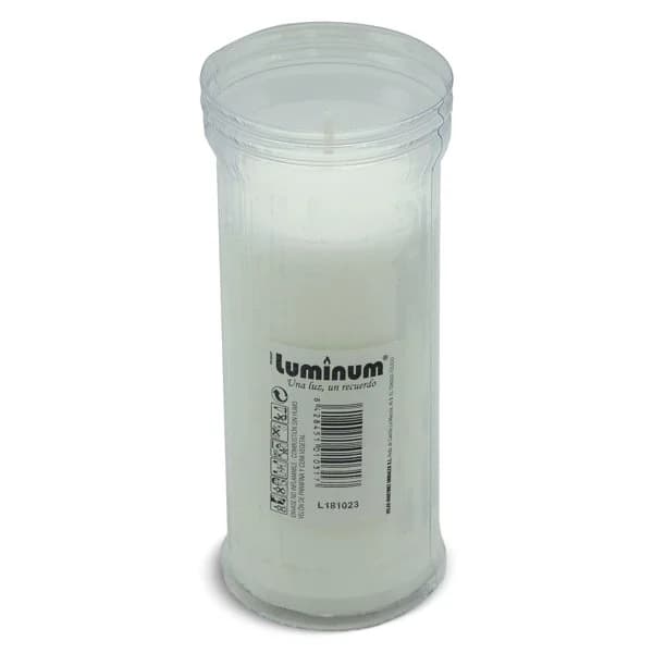 Velón blanco Lumar 1 unidad - 1 ud - Imagen del producto en Findit
