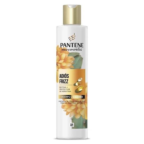Champú adiós frizz miracles Pantene botella 250 ml - 1 ud - Imagen del producto en Findit