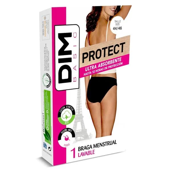 Braga menstrual lavable talla 44/46 Dim caja 1 unidad - 1 ud - Imagen del producto en Findit