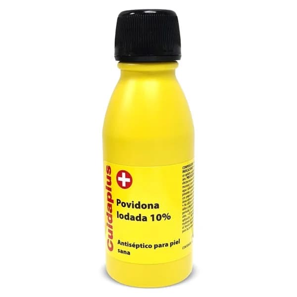 Povidona iodada 10% Cuidaplus bote 125 ml - 0.13 l - Imagen del producto en Findit