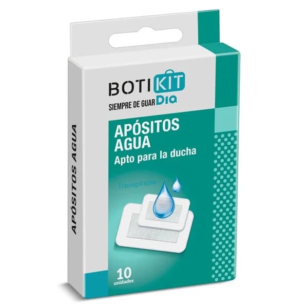 Tiritas impermeables al agua Botikit de Dia caja 10 unidades - 10 ud - Imagen del producto en Findit