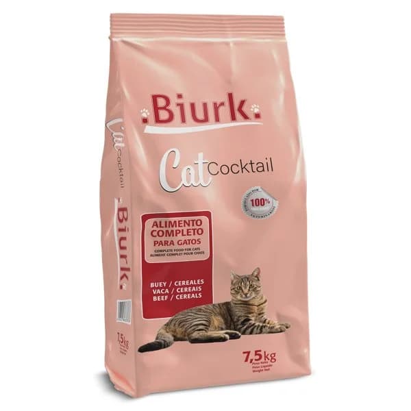 Alimento para gatos completo Biurk bolsa 7.5 Kg - 7.48 ud - Imagen del producto en Findit