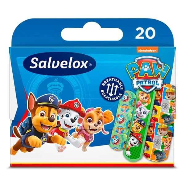 Tiritas infantiles Patrulla Canina Salvelox caja 20 unidades - 19.33 ud - Imagen del producto en Findit