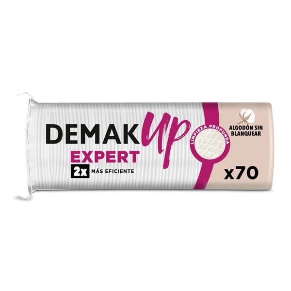 Discos desmaquilladores Demak up bolsa 70 unidades - 73 ud - Imagen del producto en Findit