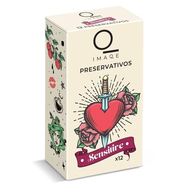 Preservativos de látex sensitive Imaqe de Dia caja 12 unidades - 12 ud - Imagen del producto en Findit