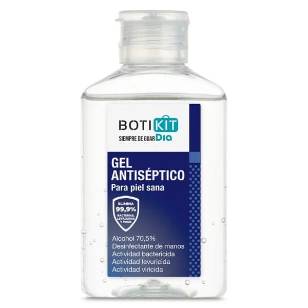 Gel de manos antiséptico Botikit de Dia bote 100 ml - 0.1 l - Imagen del producto en Findit