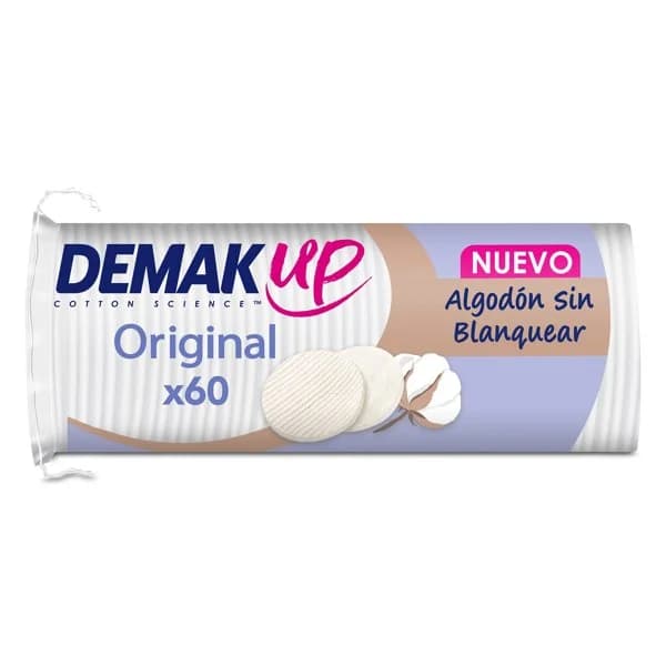 Discos desmaquillantes original Demak up bolsa 60 unidades - 55 ud - Imagen del producto en Findit