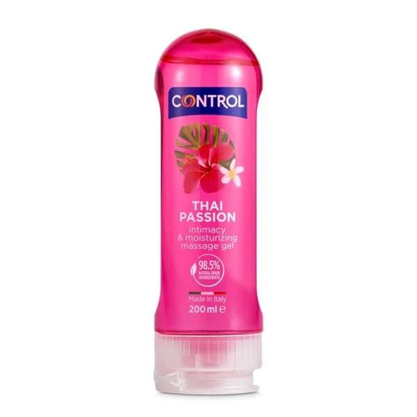 Gel lubricante íntimo thai passion Control bote 200 ml - 1 ud - Imagen del producto en Findit