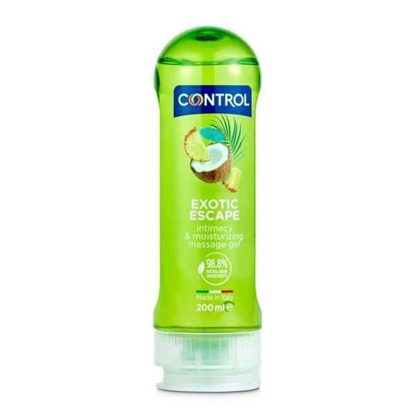 Gel lubricante íntimo exotic escape Control bote 200 ml - 1 ud - Imagen del producto en Findit