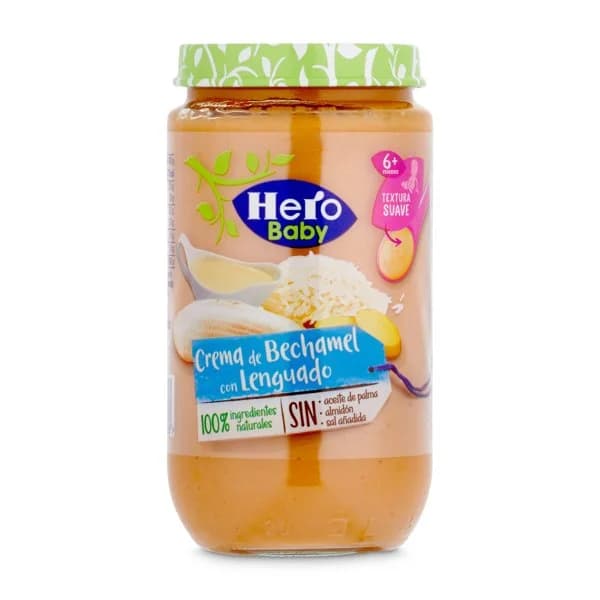 Crema de bechamel con lenguado Hero frasco 235 g - 0.23 kg - Imagen del producto en Findit