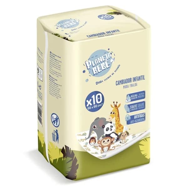 Cambiador infantil Planeta Bebé de Dia bolsa 10 unidades - 1 ud - Imagen del producto en Findit