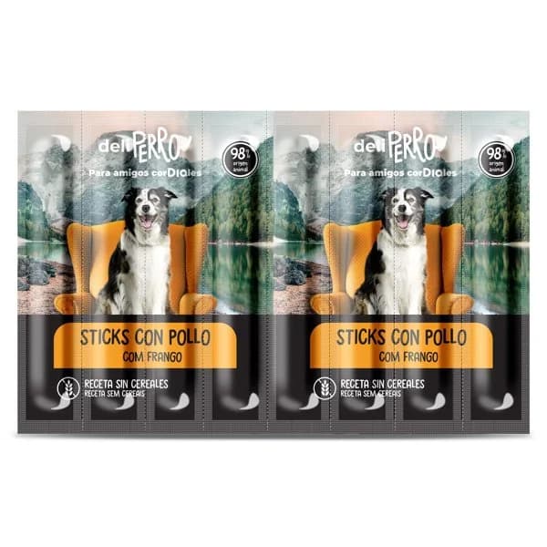Snack para perros sticks con pollo Deliperro de Dia bolsa 88 g - 0.09 kg - Imagen del producto en Findit