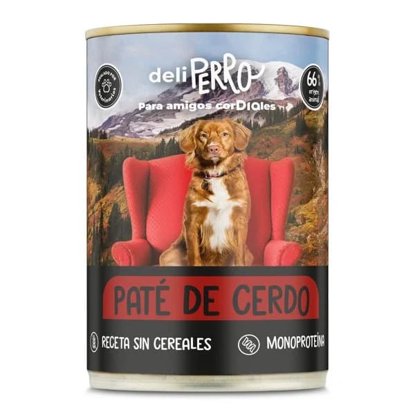 Alimento para perros paté de cerdo Deliperro de Dia lata 400 g - 0.4 kg - Imagen del producto en Findit